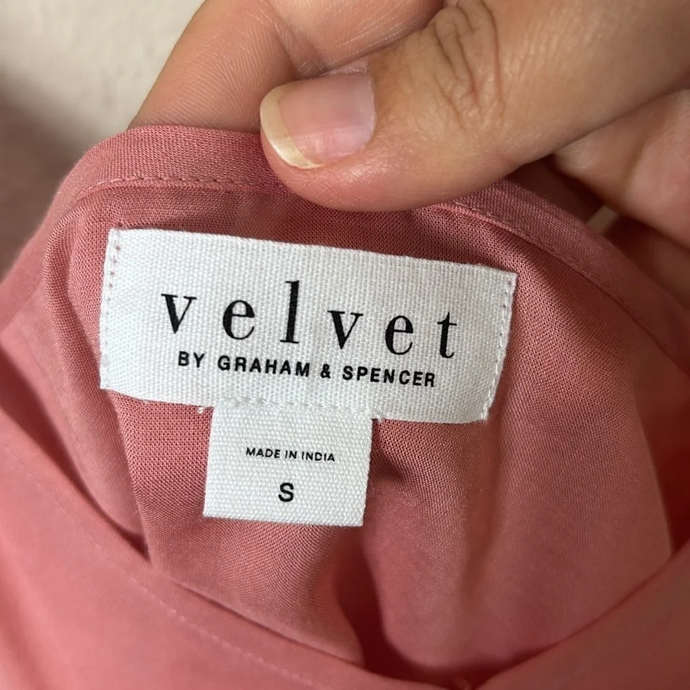 Velvet by Graham & Spencer Mauve Lightweight Tank size Small